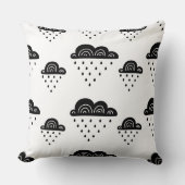 Coussin Jolie Nourrice Abeille et Arc-en-ciel  (Recto)