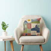 Coussin Jolie patchwork de ferme rustique de campagne (Chaise)