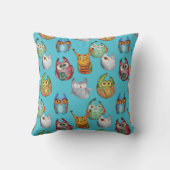 Coussin Jolie petite chouette design (Verso)