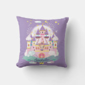 Coussin Jolie princesse personnalisée (Recto)