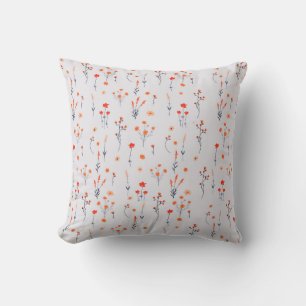 Coussin Jolie Vintage douce Rose Florale