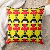 Coussin Jolies Filles Jaunes (Couverture)