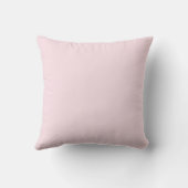 Coussin Jolis ballons éléphant fille bébé Rose Argent (Verso)