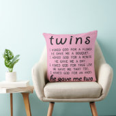 Coussin Jolis Jumeaux (Chaise)
