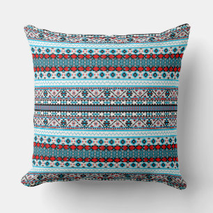 Coussin Jolis motifs colorés