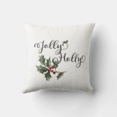 Coussin Jolly Holly (Verso)
