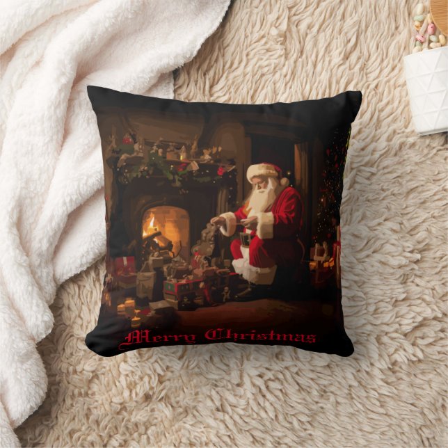 Coussin Jolly Old Saint Nick (Couverture)