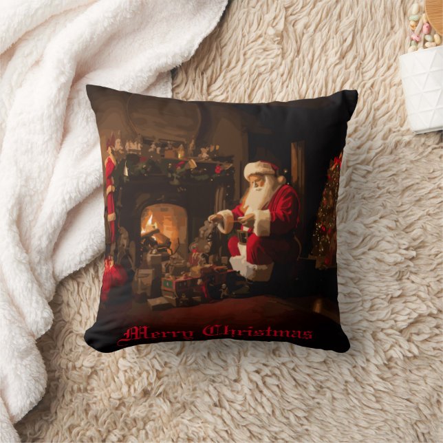 Coussin Jolly Old Saint Nick (Couverture)