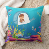 Coussin Jonah et les enfants de baleines lancent l'oreille (Couverture)