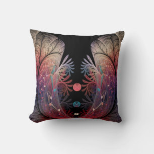 Coussin Jonglage Abstrait Moderne Fantaisie Art Fractal