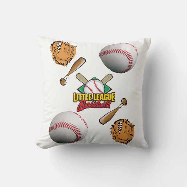 Coussin Jouer au base-ball d'oreiller (Recto)