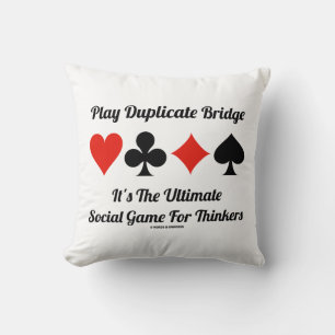 Coussin Jouer Dupliquer Bridge Ultimate Social Game Thinke
