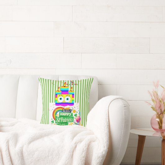 Coussin Jouer l'oreiller, Joyeux anniversaire St. Patrick' (Canapé)