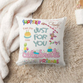 Coussin Jouer Oreiller, Joyeux Anniversaire Famille Jouer (Couverture)