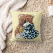 Coussin Jouet mignon peluche et canard enfants jaune couss (Couverture)