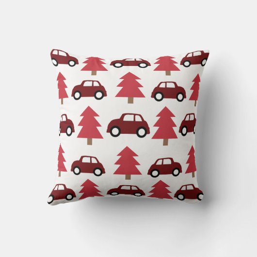 Coussin Jouet rouge Arbre de Noël (Verso)