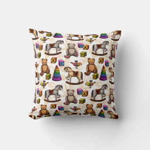 Coussin Jouets pour enfants vintage
