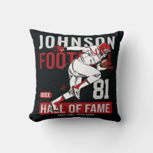 Coussin JOUEUR DE Football Personnalisé Équipe NUMBER Spor