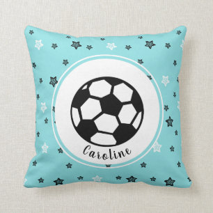 Coussin Joueur de football Sports Thème Personnalisé Garço