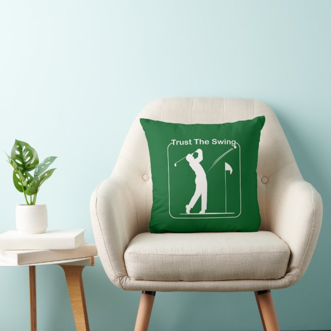 Coussin joueur de golf (Chaise)