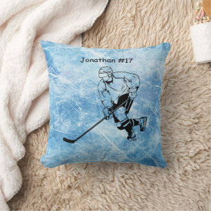Coussin Joueur de hockey sur glace