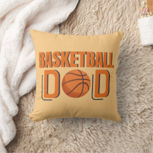 Coussin Joueur de l'équipe de basket-ball papa Sports
