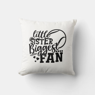 Coussin Joueur de tennis   Petite Soeur Plus Grand Van Ten
