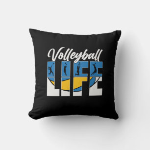 Coussin Joueur de volley-ball Vie de volley-ball