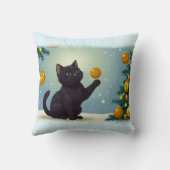Coussin Joueur Noël Kitten (Verso)