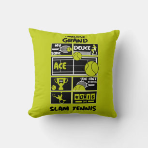 Coussin Joueurs De Tennis En Fauteuil Roulant