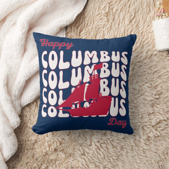 Coussin Jour de Columbus (Couverture)