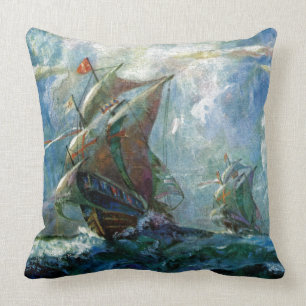 Coussin Jour de Columbus
