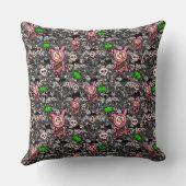 Coussin Jour de Dessins Kawaii Morts (Verso)