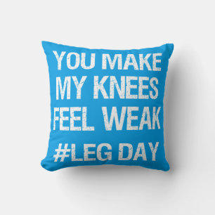 Coussin Jour de la Jambe - genoux faibles - Funny Novelty 