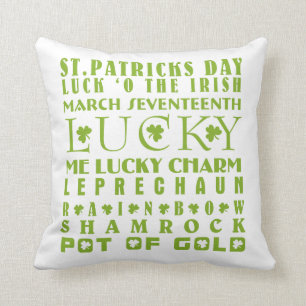 Coussin Jour de la Saint Patrick