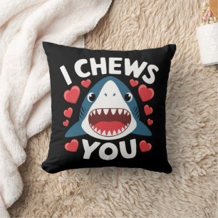 Coussin Jour de la Saint-Valentin Cœur Léopard Mignon 