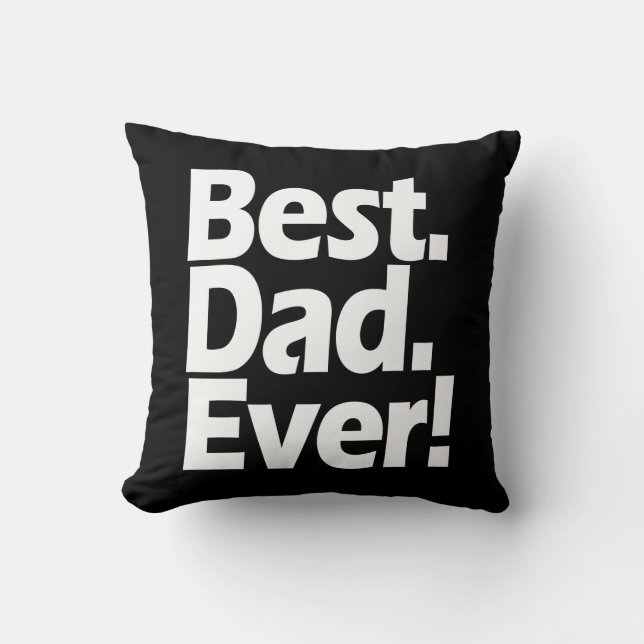 Coussin Jour de l'exclamation du Père Ever (Recto)