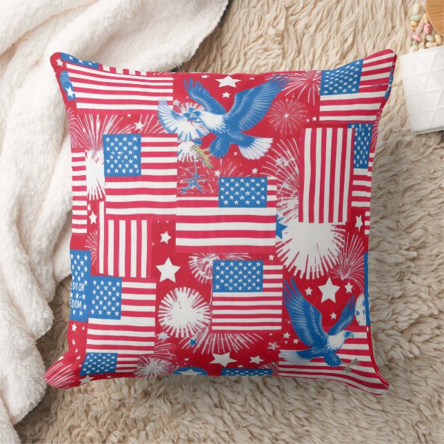 Coussin Jour de l'indépendance  (Couverture)