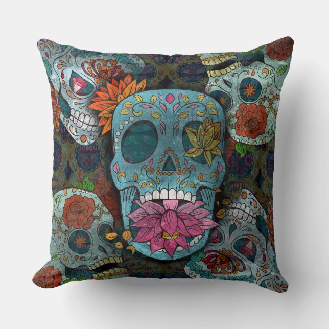 Coussin Jour Des Morts (Recto)