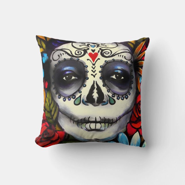Coussin Jour des morts (Recto)