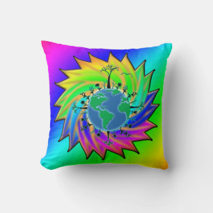 Coussin Jour des terres ~ Sunburst
