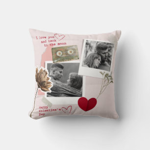 Coussin Jour des Valentines Modernes Photo Couple personna