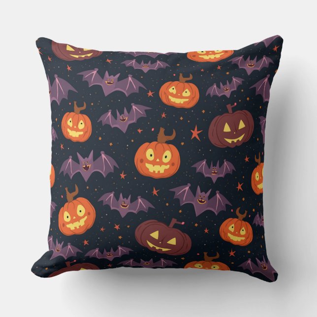 Coussin Jour d'Halloween (Recto)