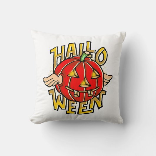 Coussin jour d'Halloween (Recto)