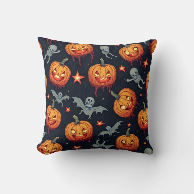 Coussin Jour d'Halloween (Recto)