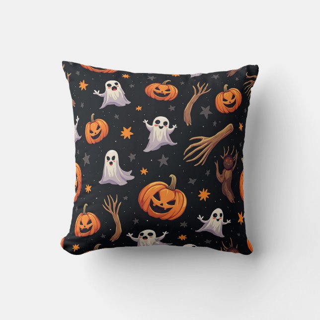 Coussin Jour d'Halloween (Recto)