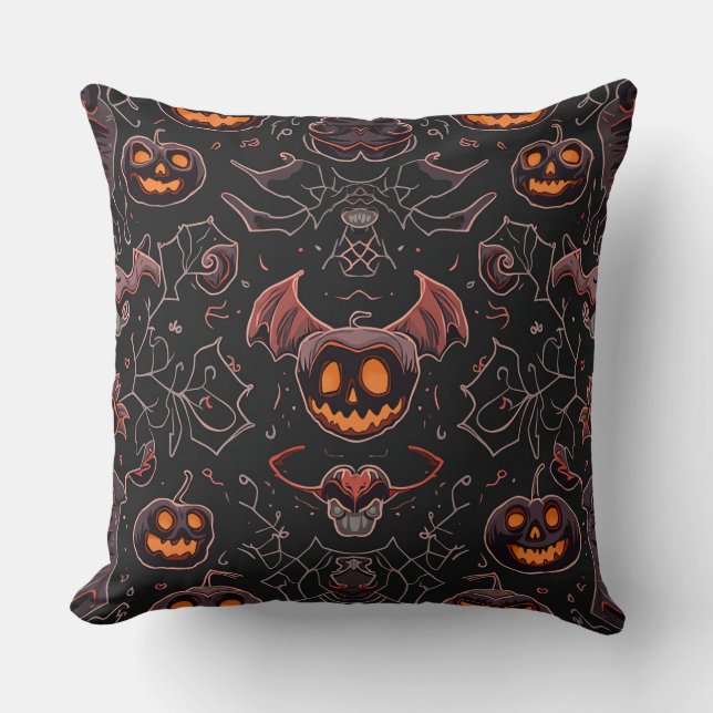 Coussin Jour d'Halloween (Recto)