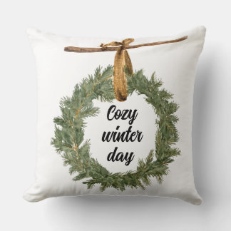 Coussin Jour d'hiver