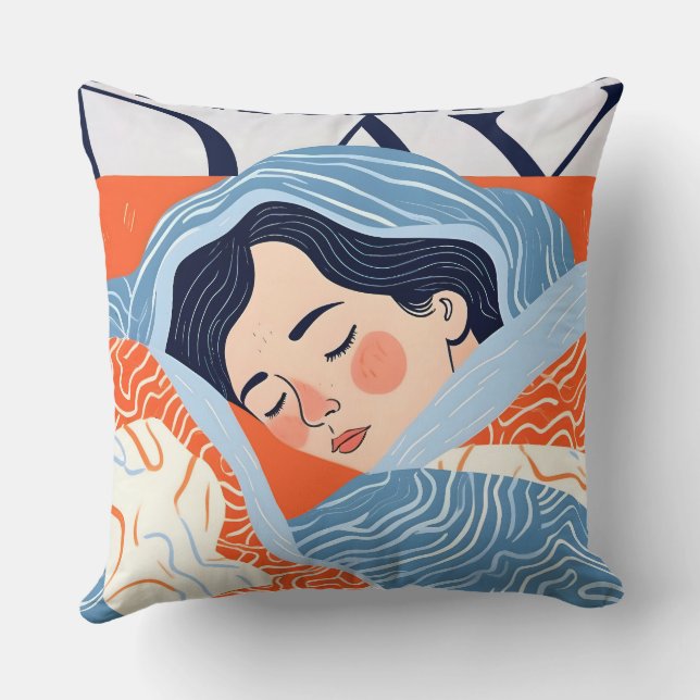 Coussin Jour du sommeil (Verso)