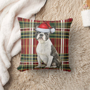 Coussin Jour férié de Boston Terrier Dog Jeu